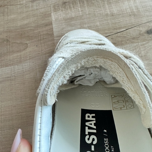 Golden Goose Super Star Private EDT White Brown Beige Sneaker - Picture 8 of 11